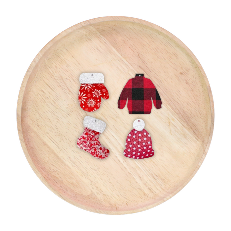 Cozy Christmas Earrings Collection Die