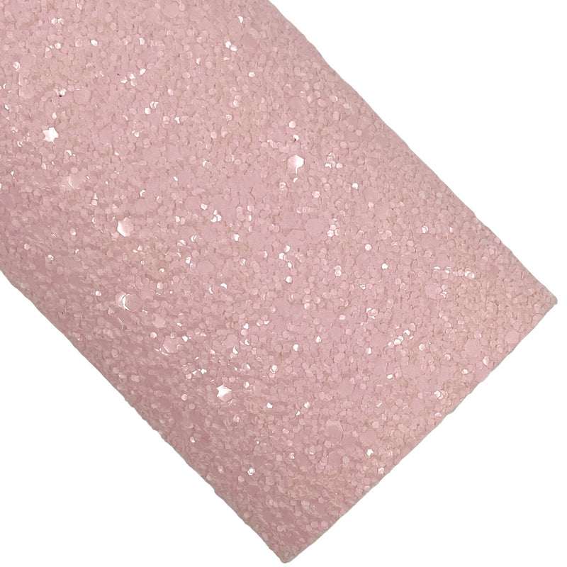 Pastel Pink Chunky Glitter