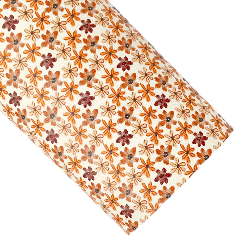Spiced Daisies Vegan Leather