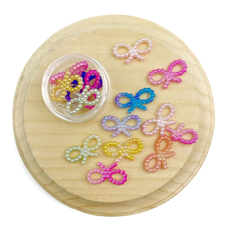 Princess Bows Pearled Shaker Pieces