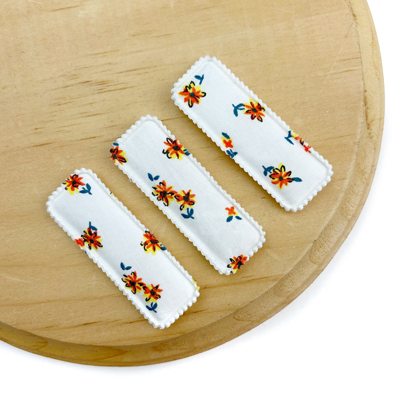 Harvest Daisy Rectangle Snap Clip Covers