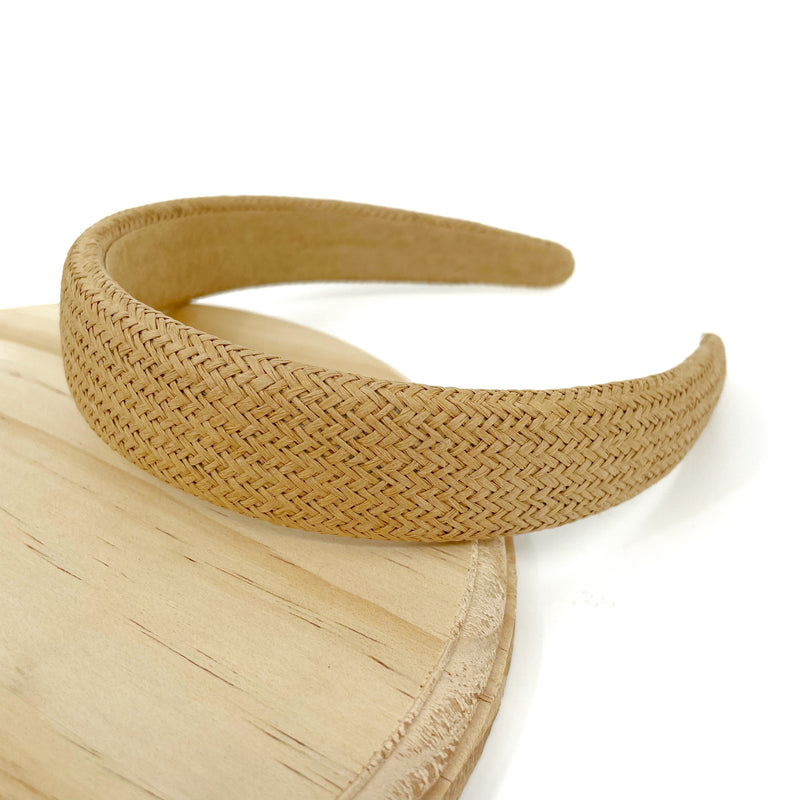 Desert Faux Straw Wholesale Headband