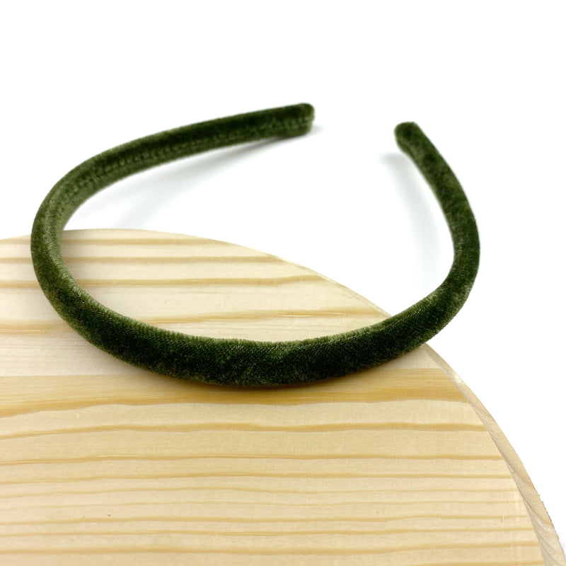 Pine Velvet Thin Wholesale Headband