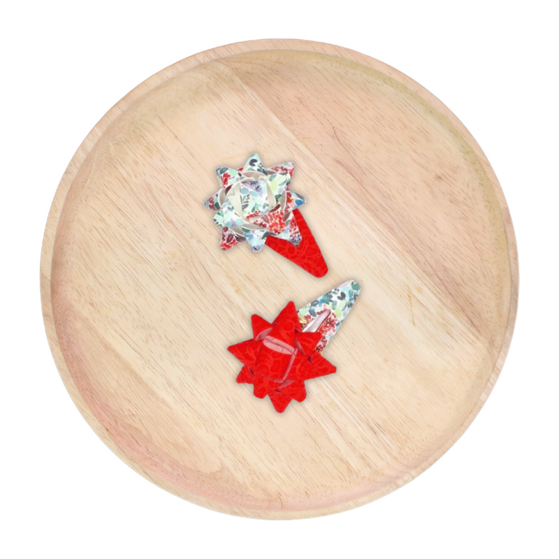 Christmas Gift Bow Snap Clip Die