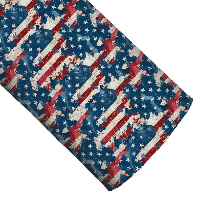 4th of July Camo Vegan Leather