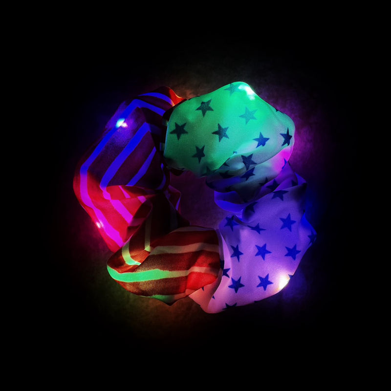 July Light Up Scrunchie