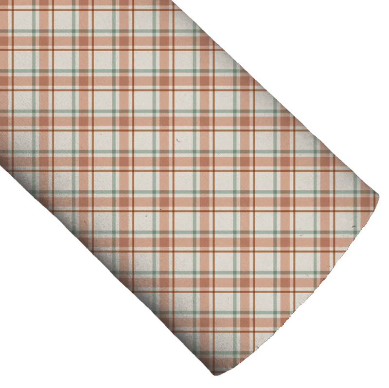 Montana Bloom Multicolor Plaid Faux Leather