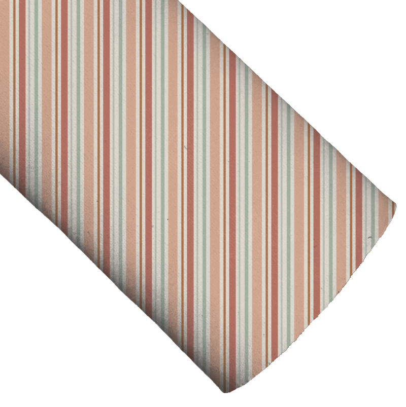 Montana Bloom Multicolor Stripes Faux Leather