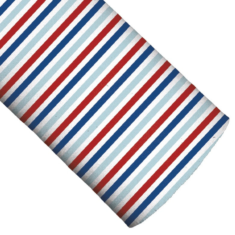 Patriotic Stripes Vegan Leather