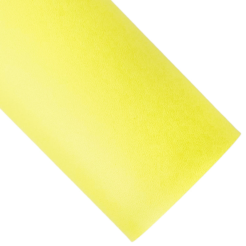 Yellow Pencil Solid Vegan Leather