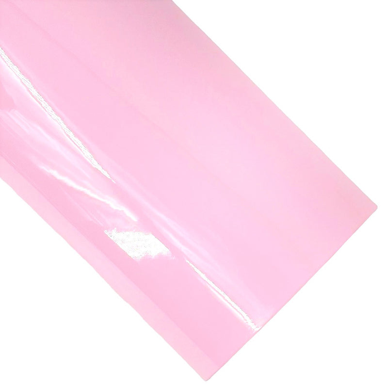 Pink Patent Vegan Leather