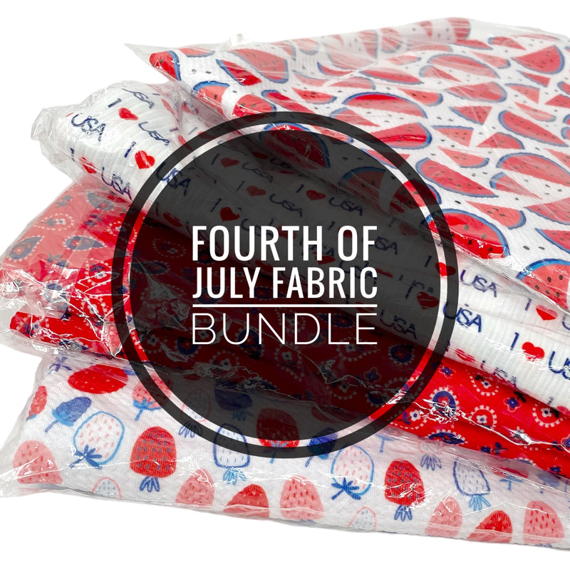 Big Bag of July Fabric