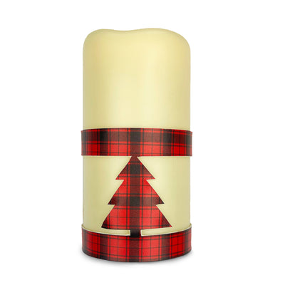 Evergreen Candle Cover
