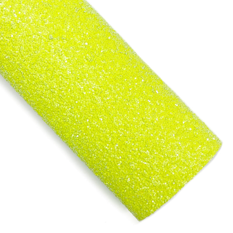 Electric Lemon Lime Chunky Glitter