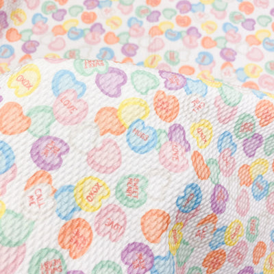 Sweet Talk Candy Hearts - Choose Your Fabric
