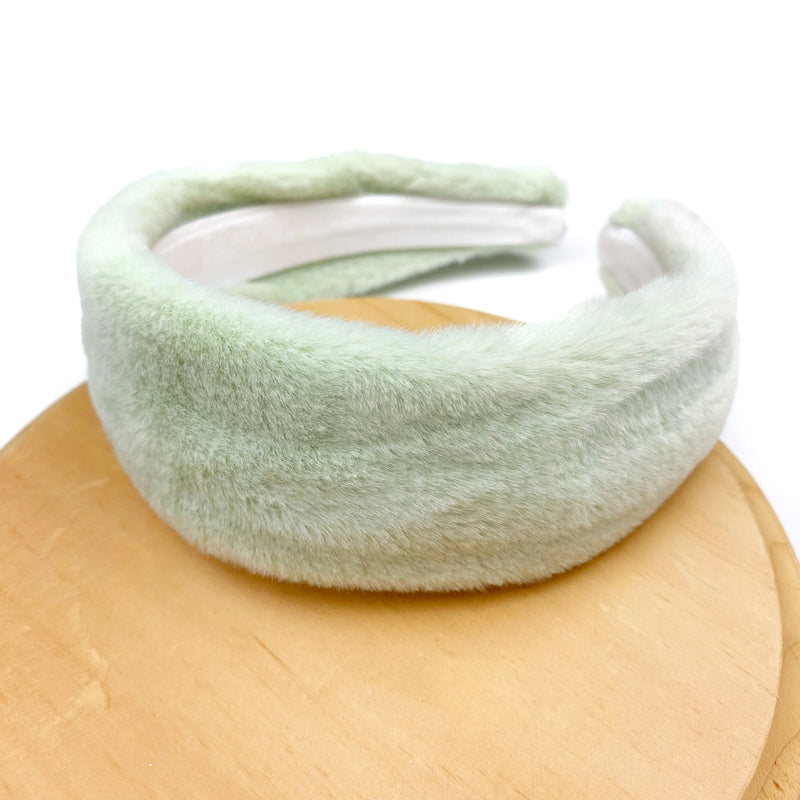 Bunny Garden Faux Fur Wholesale Headband