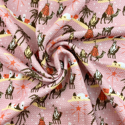 Pink Vintage Bethlehem Bullet Fabric