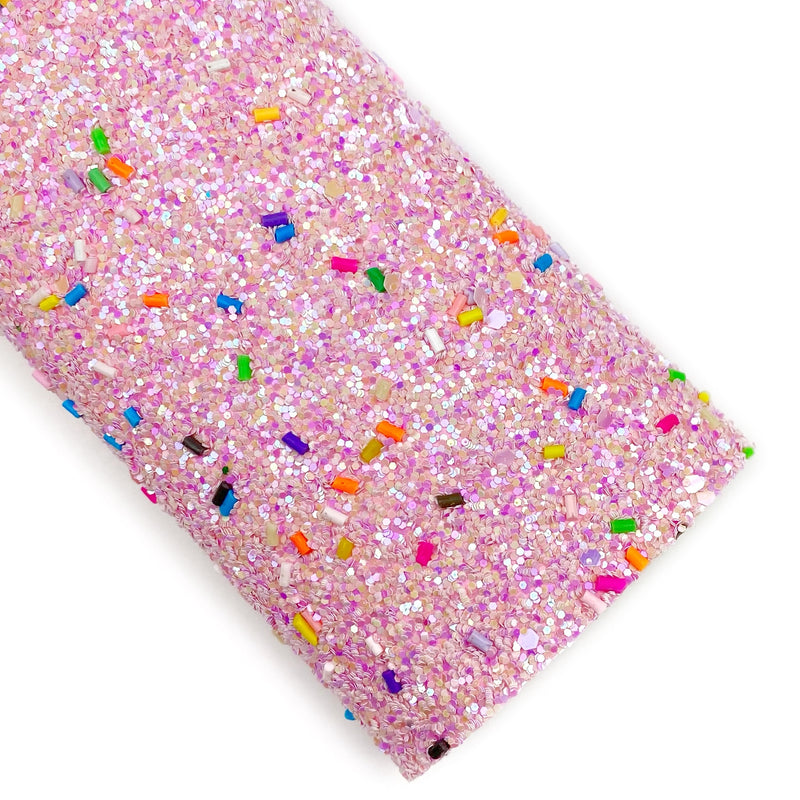 Pink Sprinkle Pieces Glitter