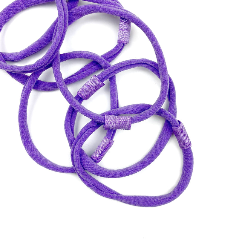 Purple Nylon Interchangeable Headband