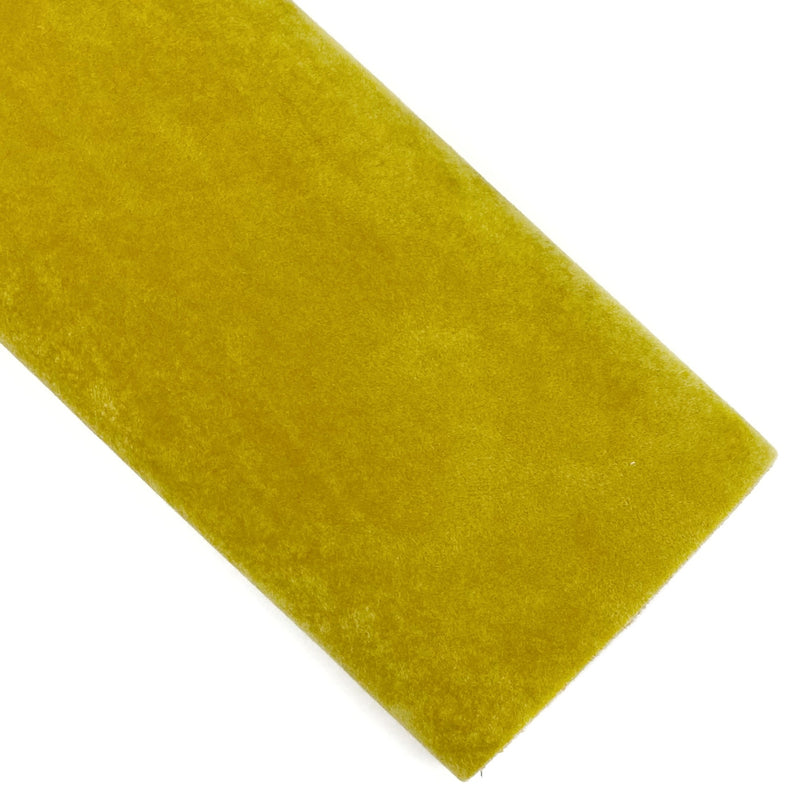 Mustard Velvet Vegan Leather