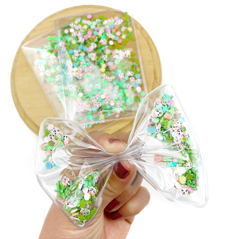 Happy Easter Shaker Bow Pouch