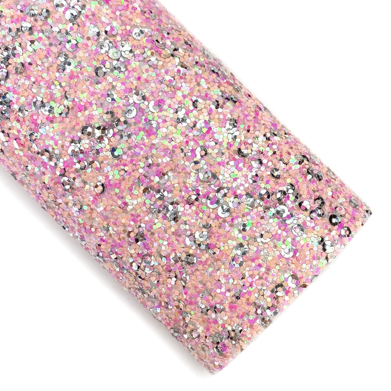 Sunkissed Pink Sequins Chunky Glitter