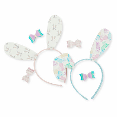 Easter Bunny Ear Topper and Mini Essential Bow Hand Cut Sheet
