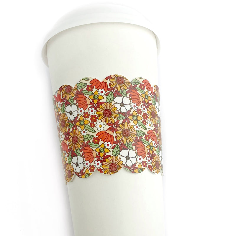 *CUT FILES* Scalloped Cup Sleeve