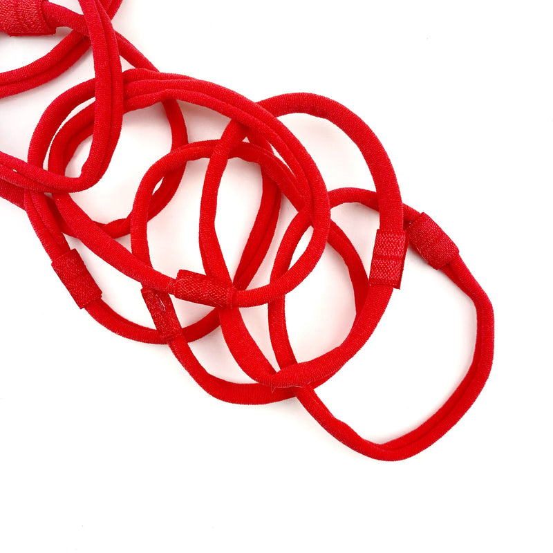 Red Nylon Interchangeable Headband