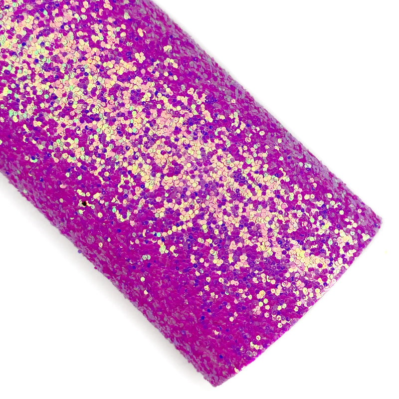 Bittersweet Purple Two-Tone Iridescent Chunky Glitter